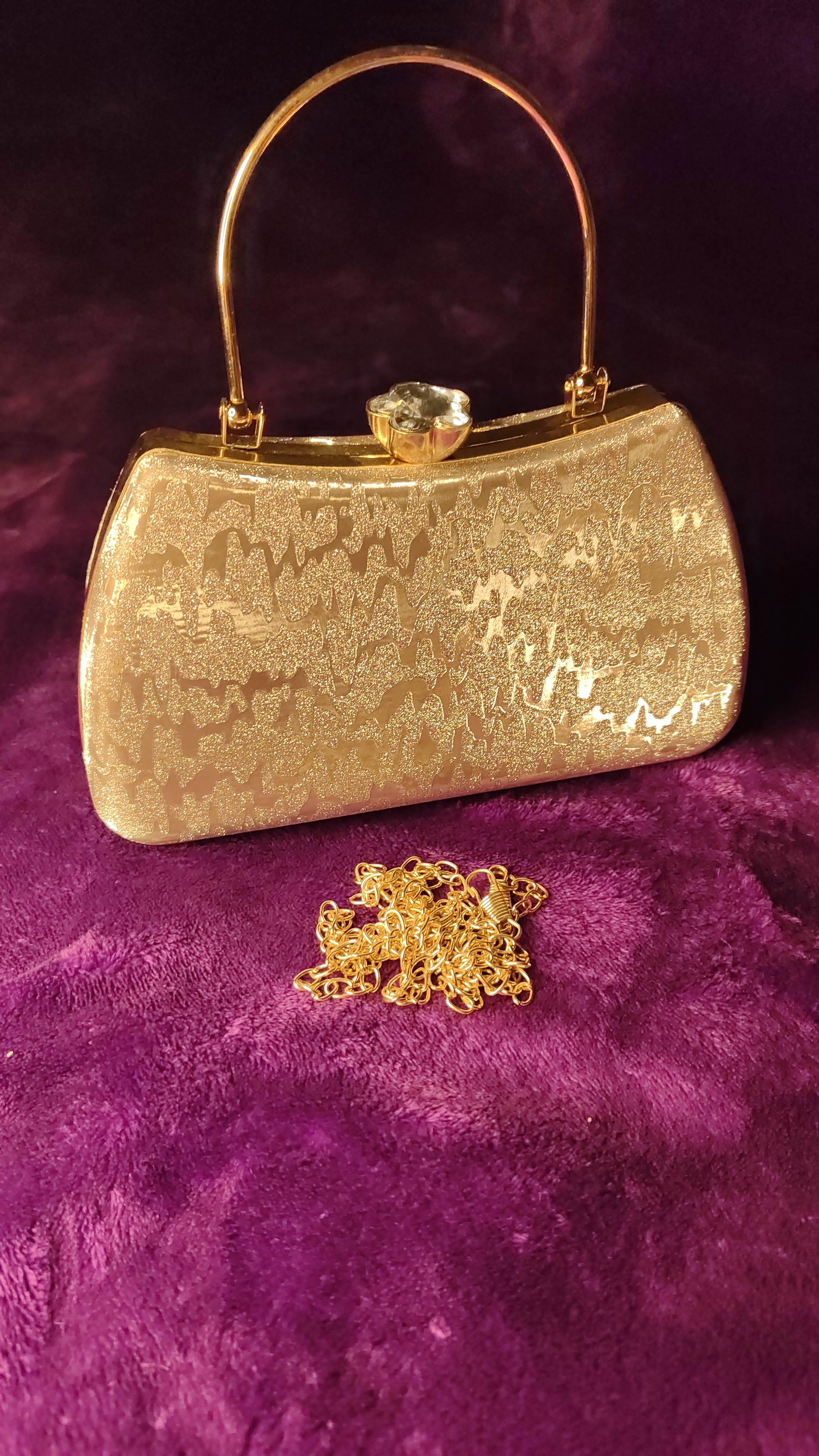 Gold Sparkle Clutch thumbnail 2