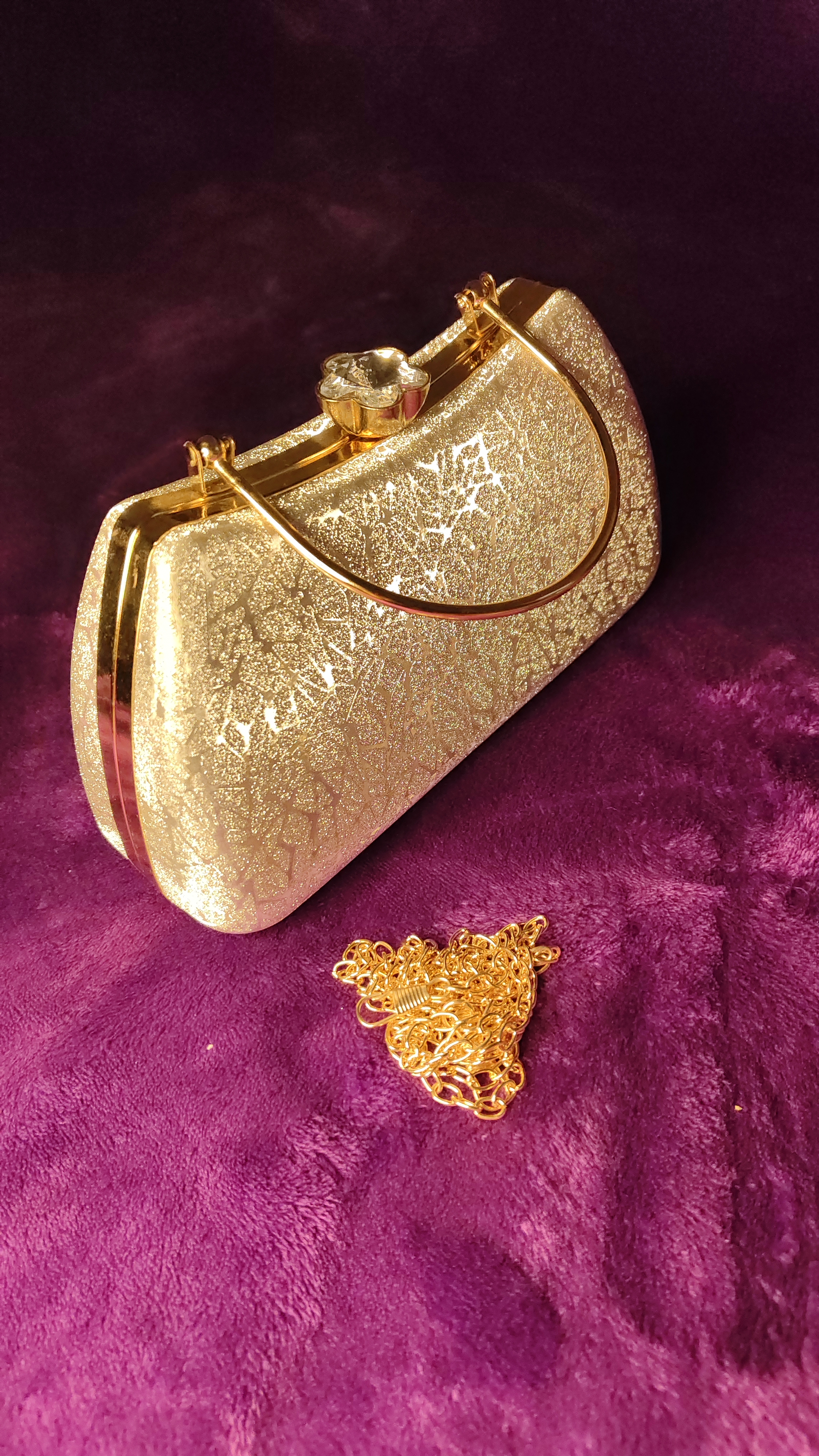 Silver Sparkle Clutch thumbnail 4