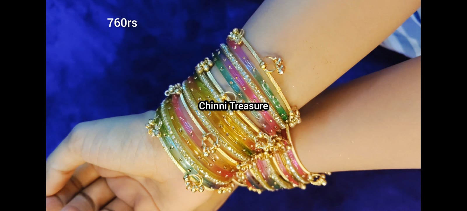 Multicolor Bangles (Set of 32pcs) thumbnail 9