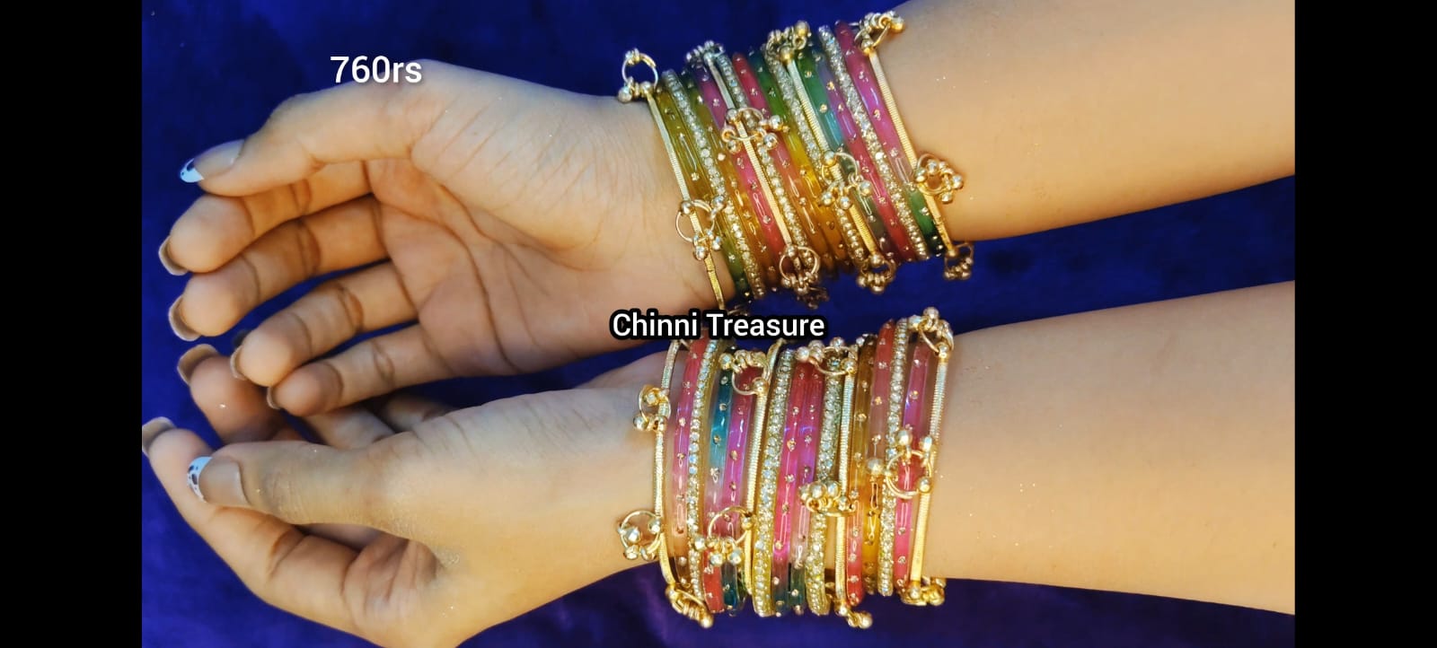 Multicolor Bangles (Set of 32pcs) thumbnail 10