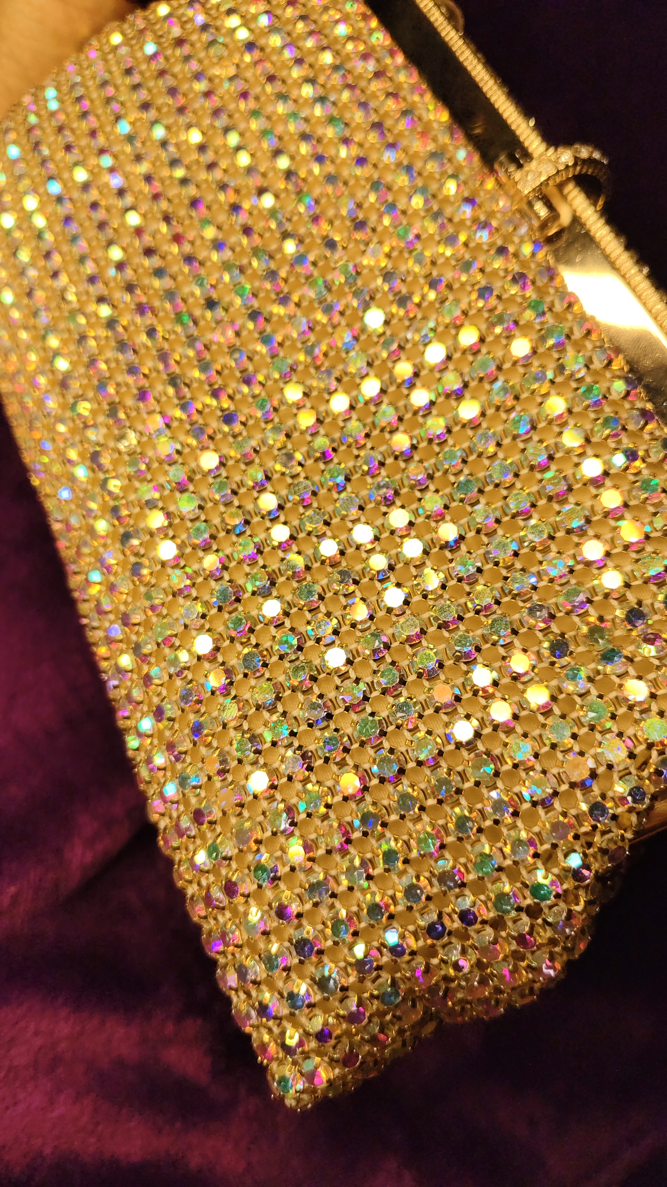 Luxury Multicolor Sparkle Clutch thumbnail 2