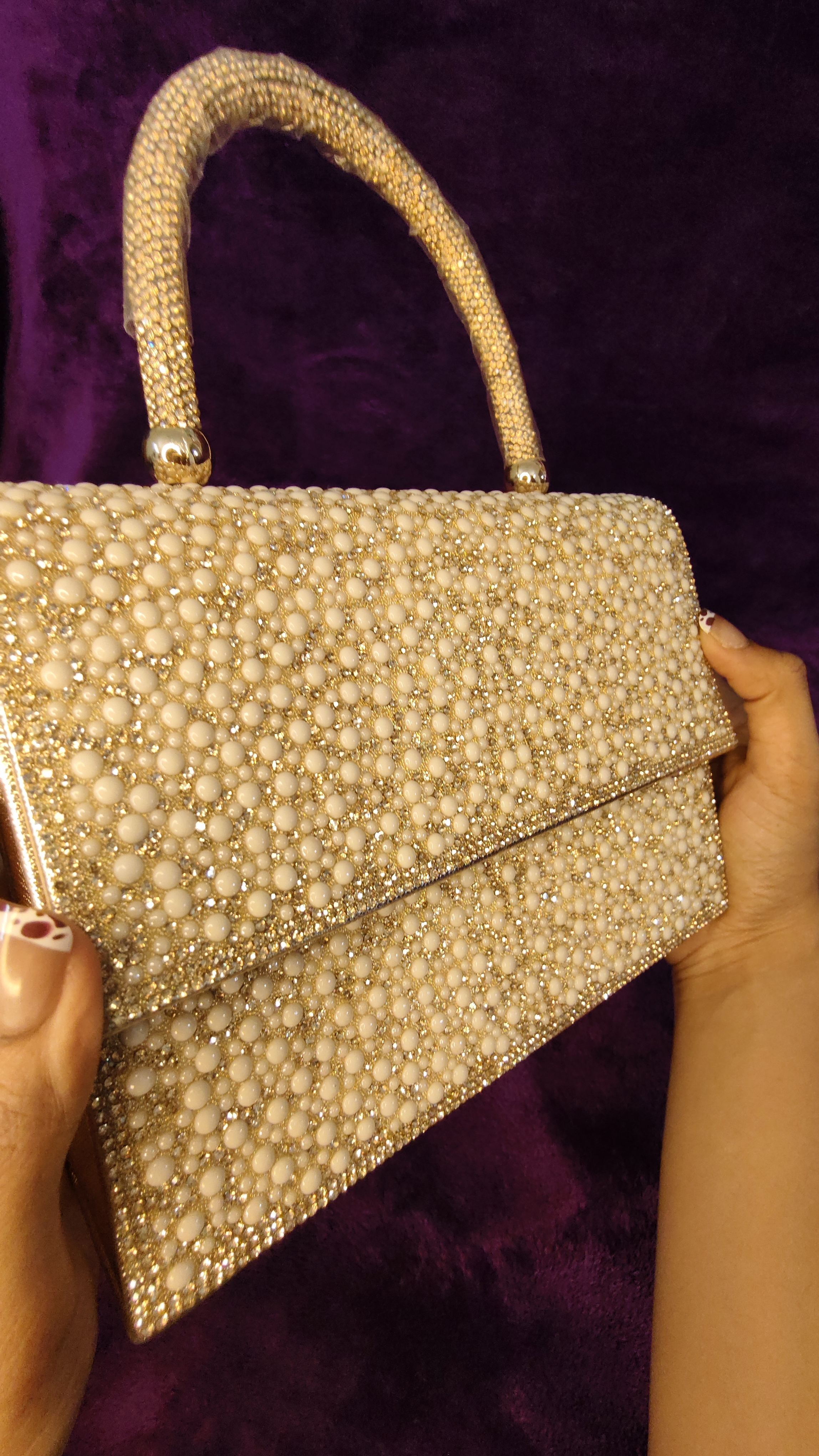 Pearly Golden Clutch - Image 1