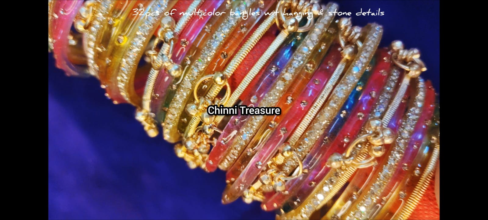Multicolor Bangles (Set of 32pcs) thumbnail 7