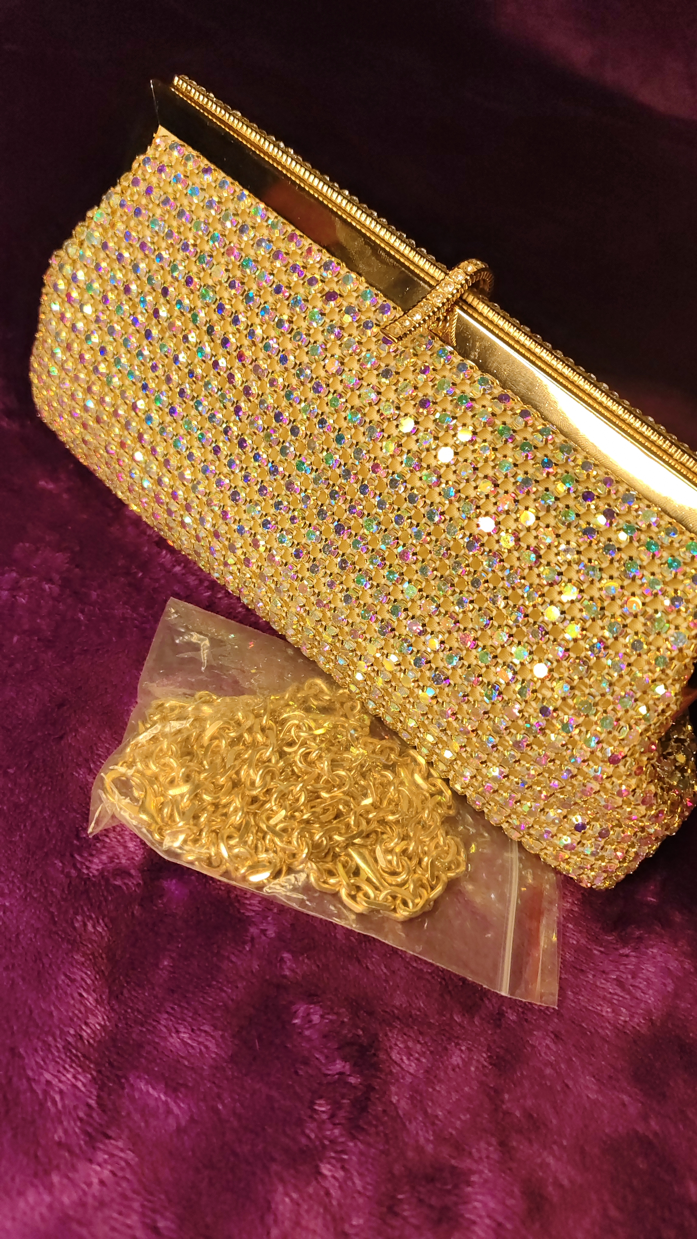 Luxury Multicolor Sparkle Clutch thumbnail 5