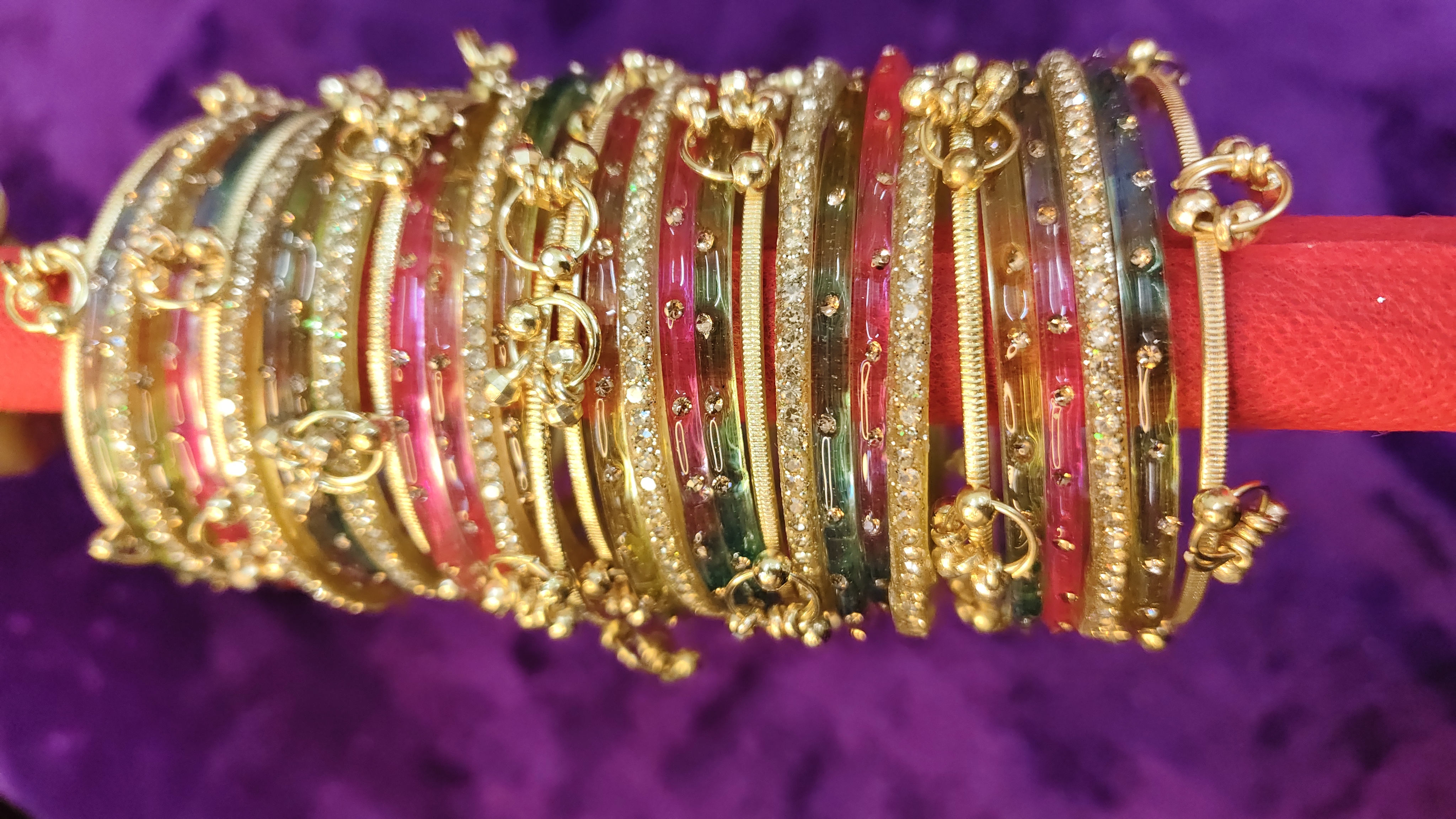 Multicolor Bangles (Set of 32pcs) thumbnail 4