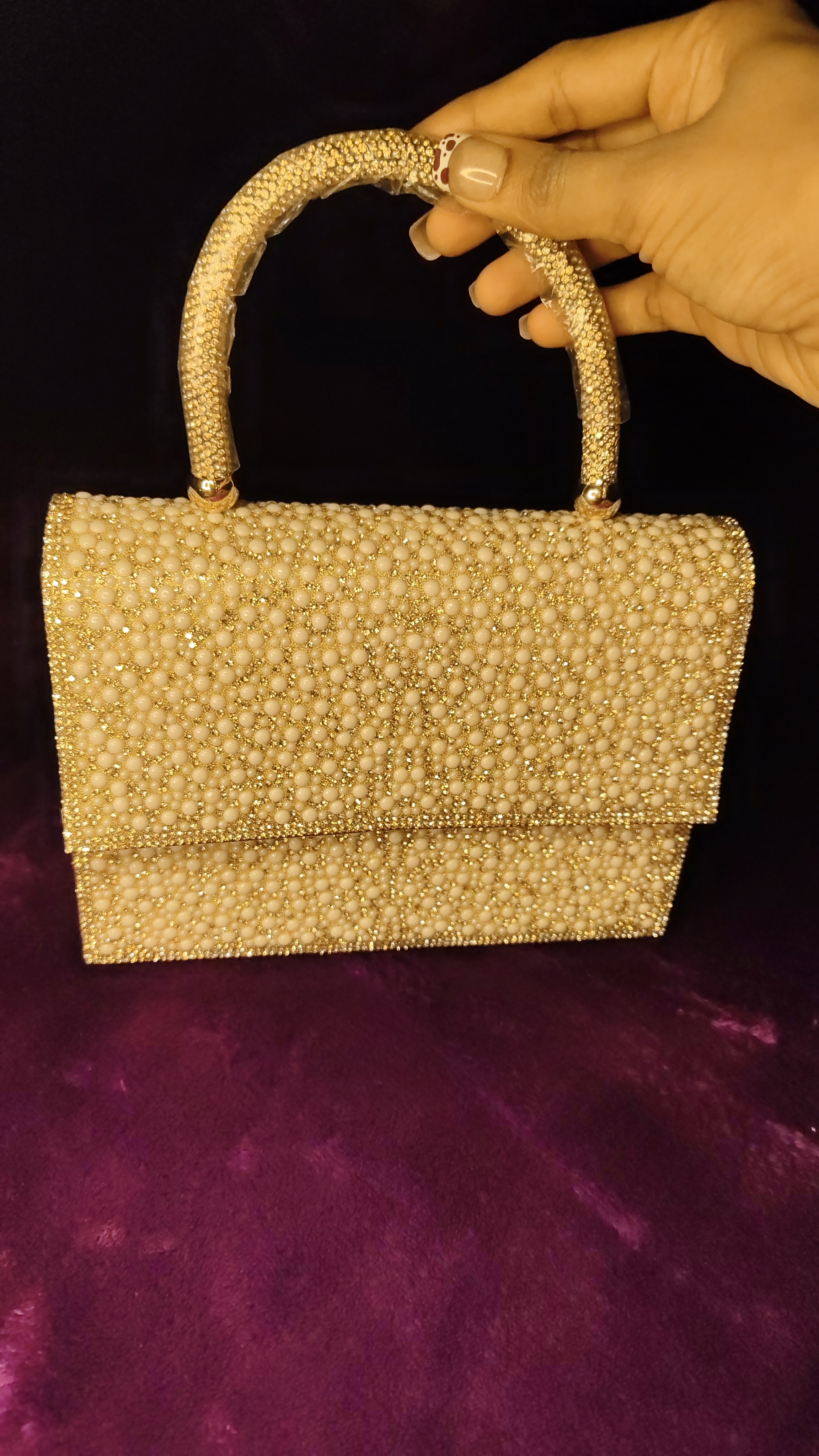 Pearly Golden Clutch thumbnail 2