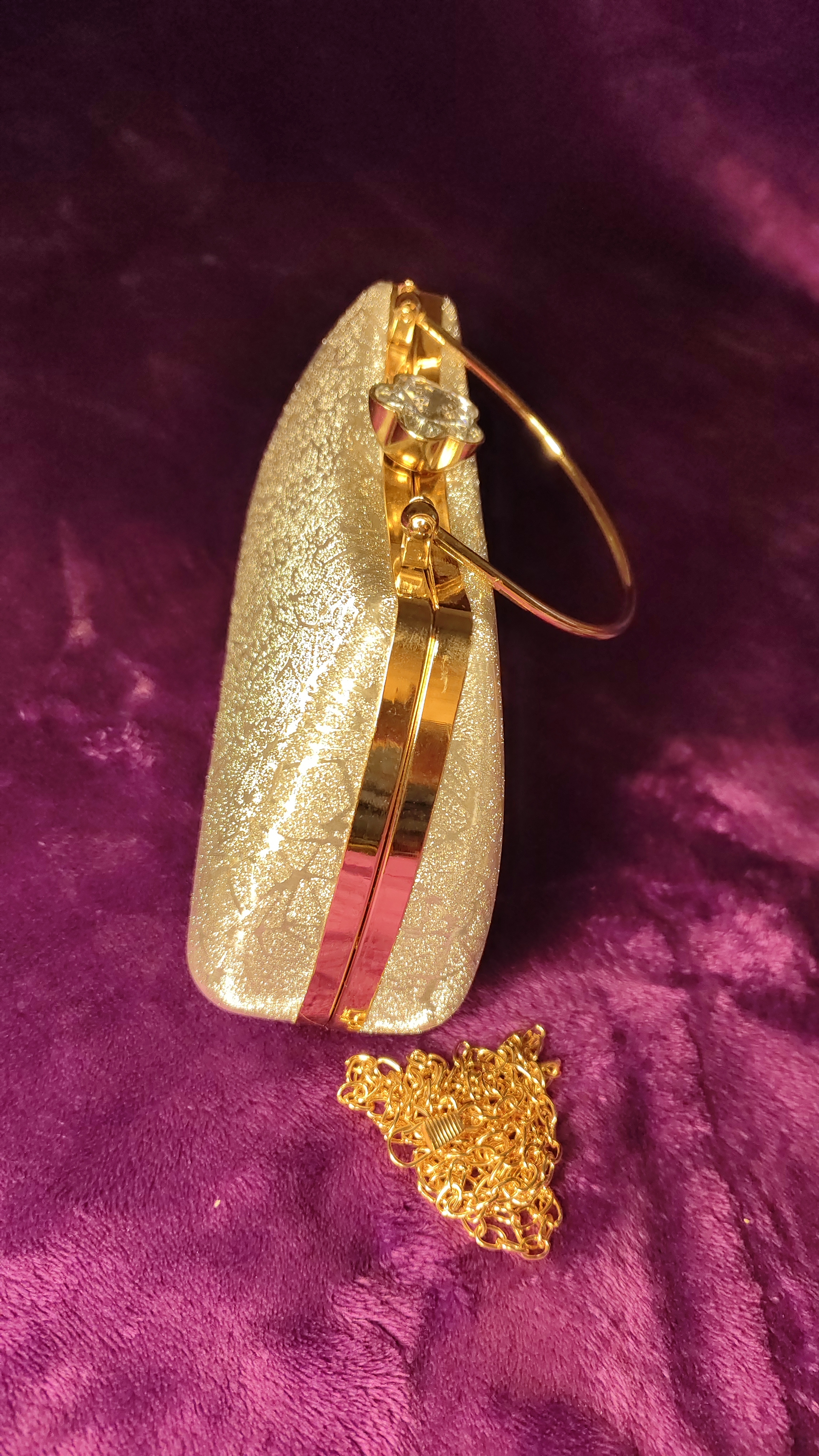 Silver Sparkle Clutch thumbnail 5