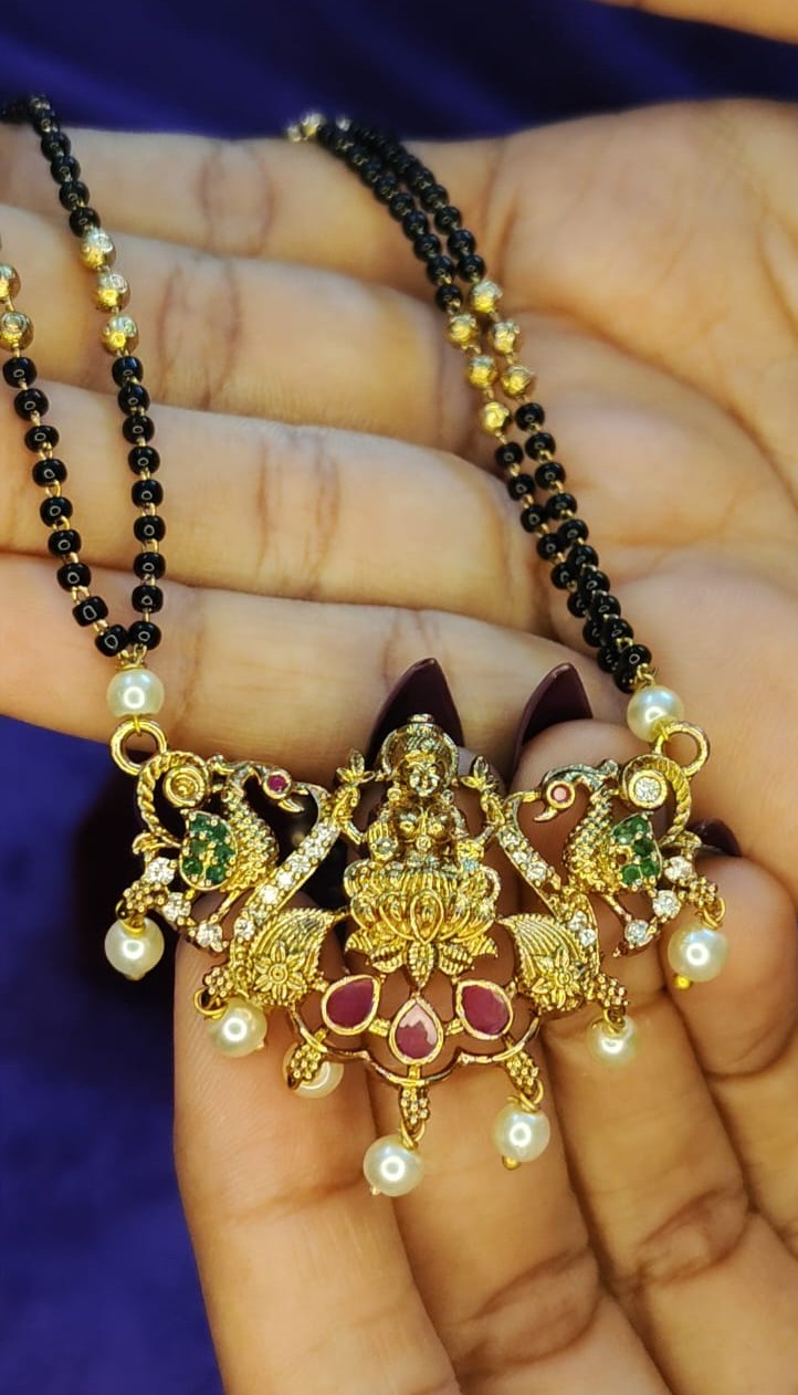 Laxmi Black Beads