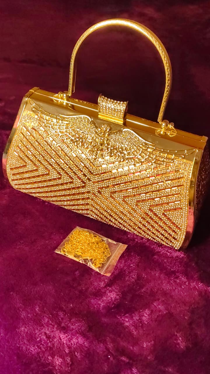 Golden Eagle Glam Clutch thumbnail 8