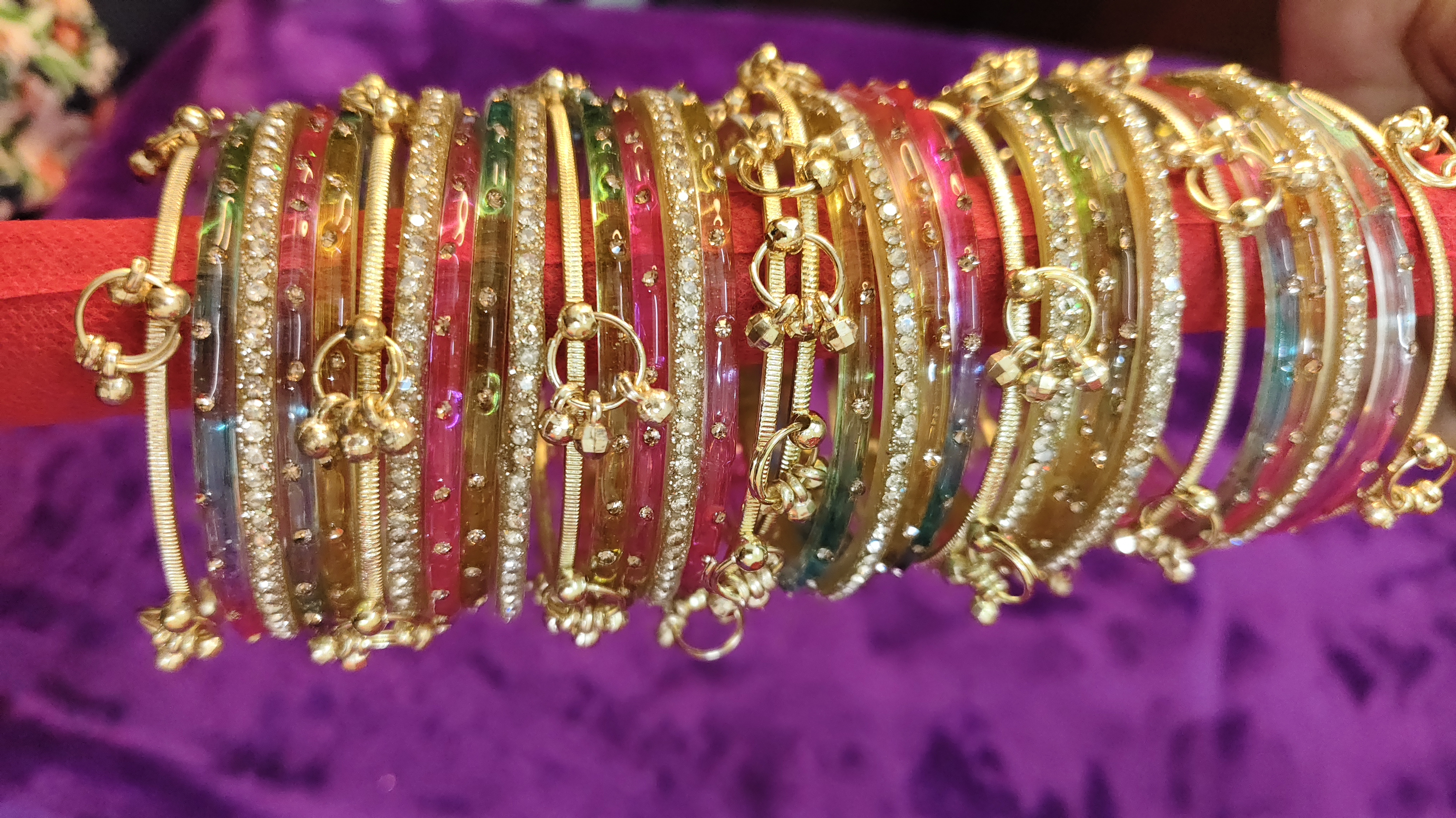 Multicolor Bangles (Set of 32pcs) thumbnail 2