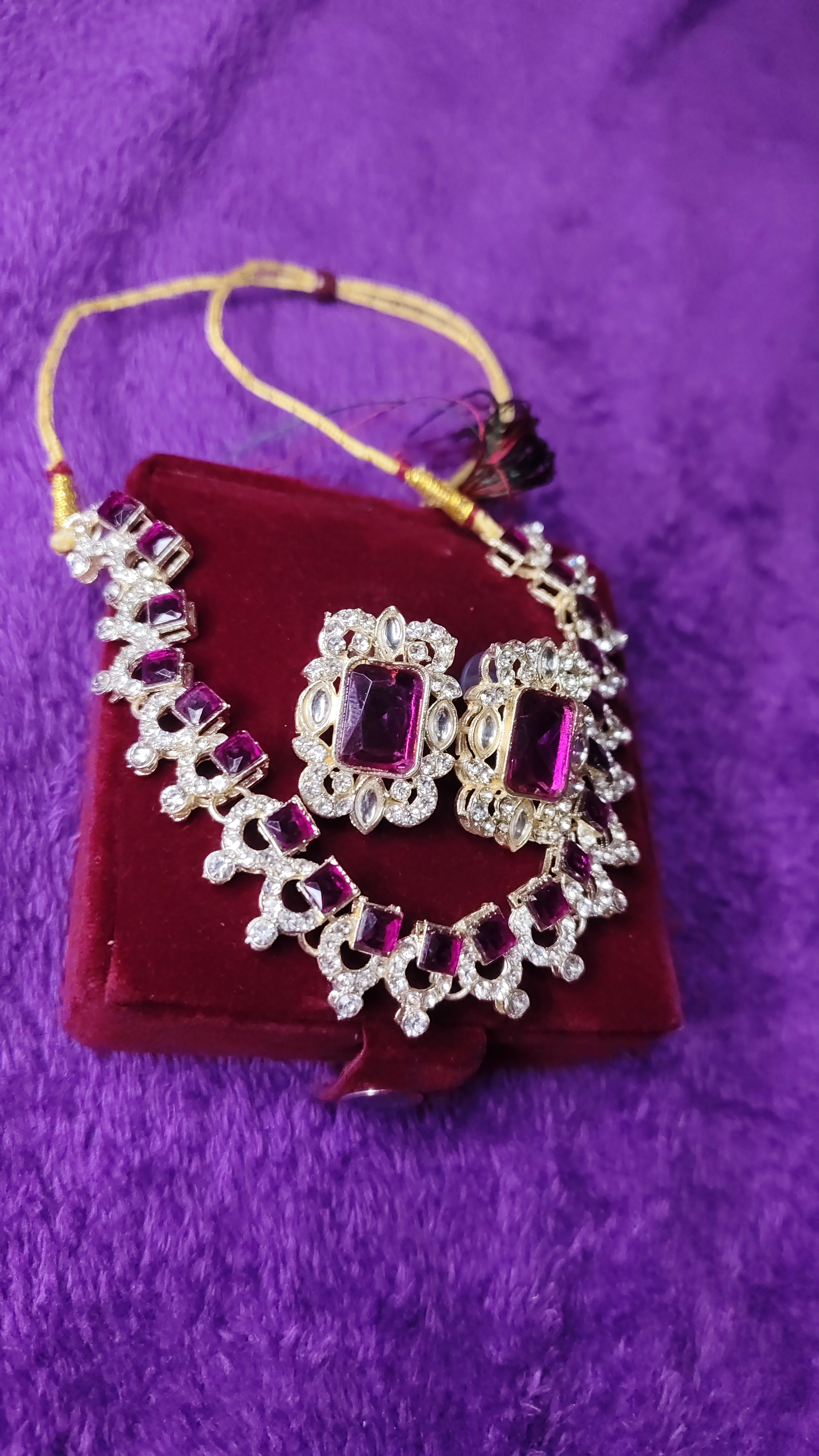 Sparkle Burgandy Set - Image 1