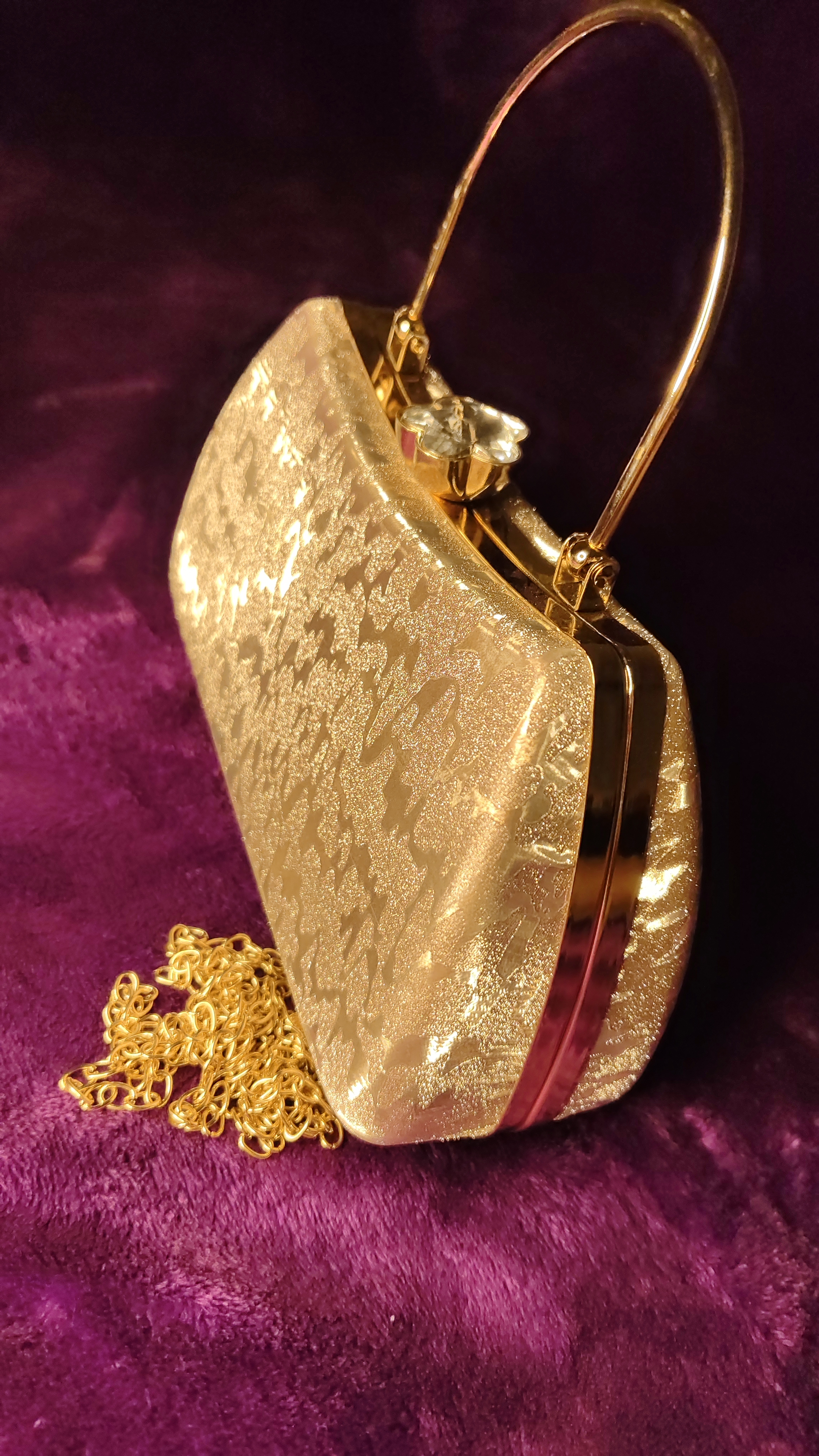 Gold Sparkle Clutch - Image 1