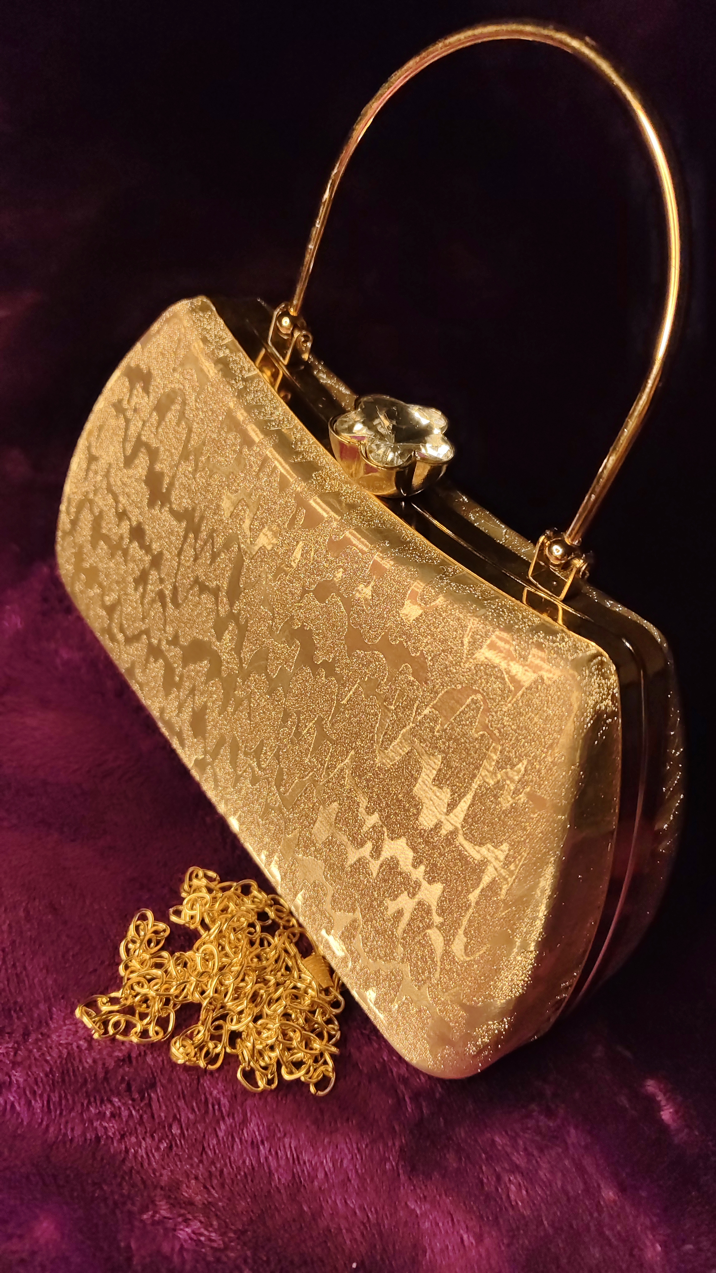 Gold Sparkle Clutch thumbnail 7