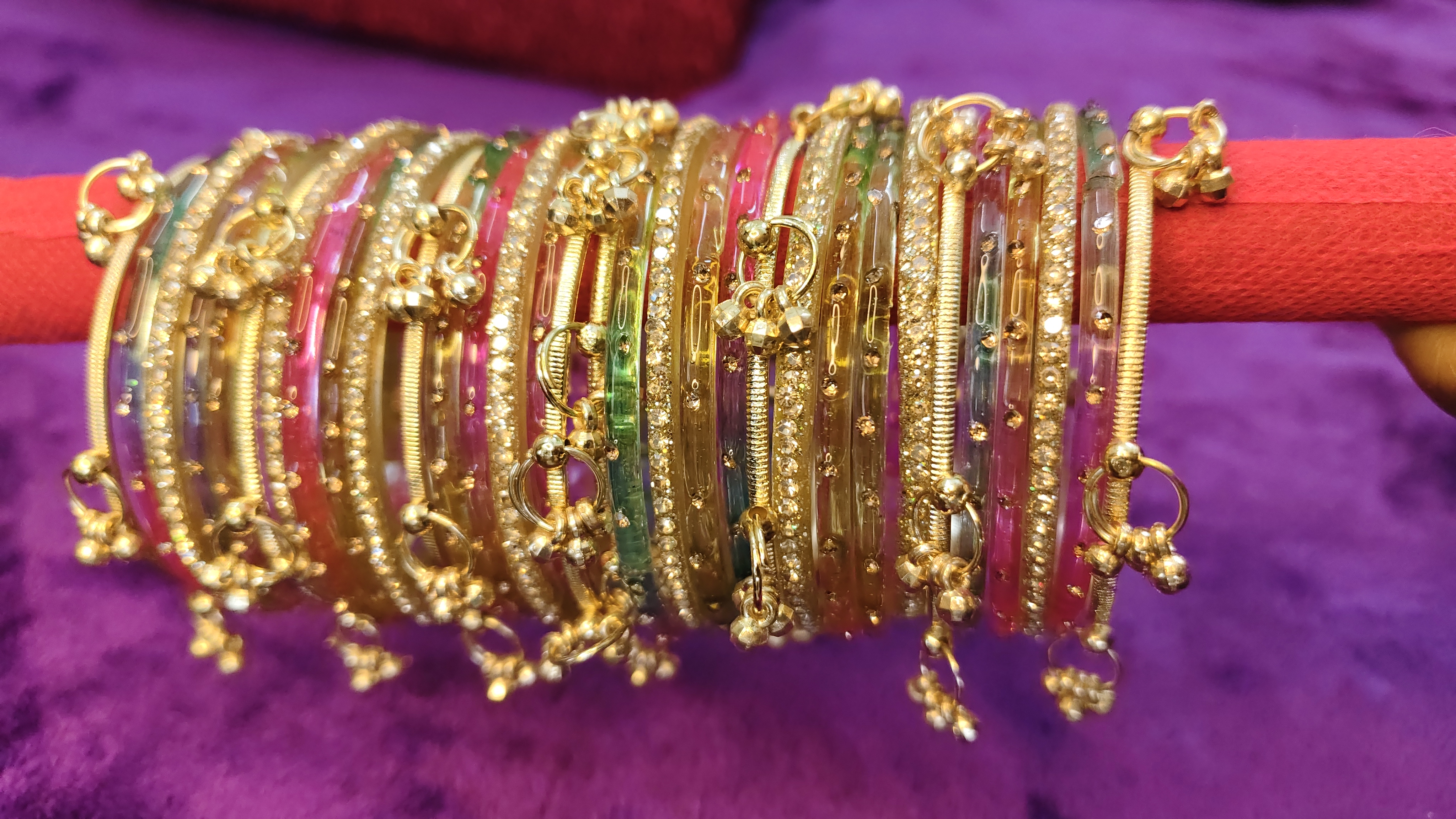 Multicolor Bangles (Set of 32pcs) thumbnail 6