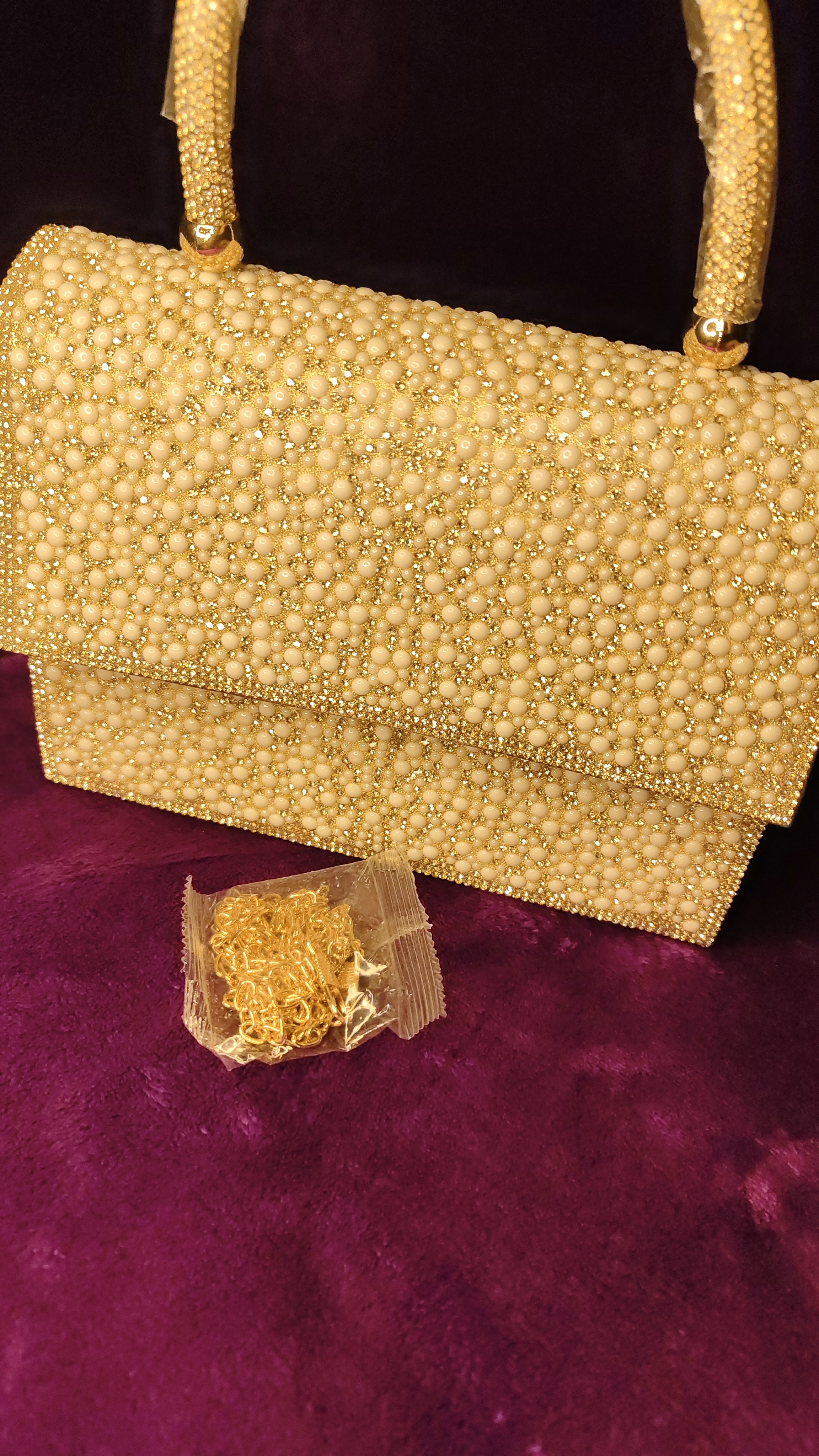Pearly Golden Clutch thumbnail 7