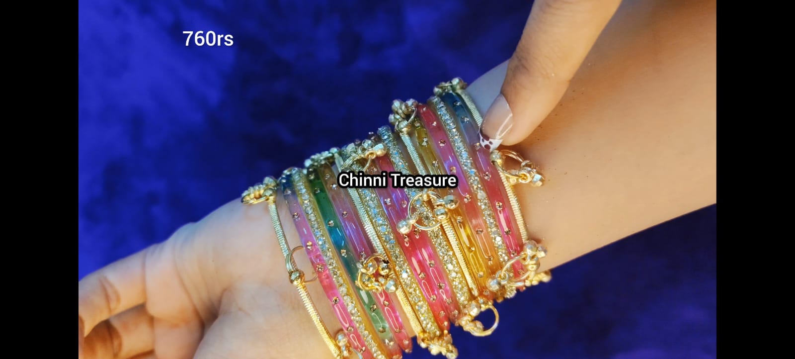 Multicolor Bangles (Set of 32pcs) thumbnail 8